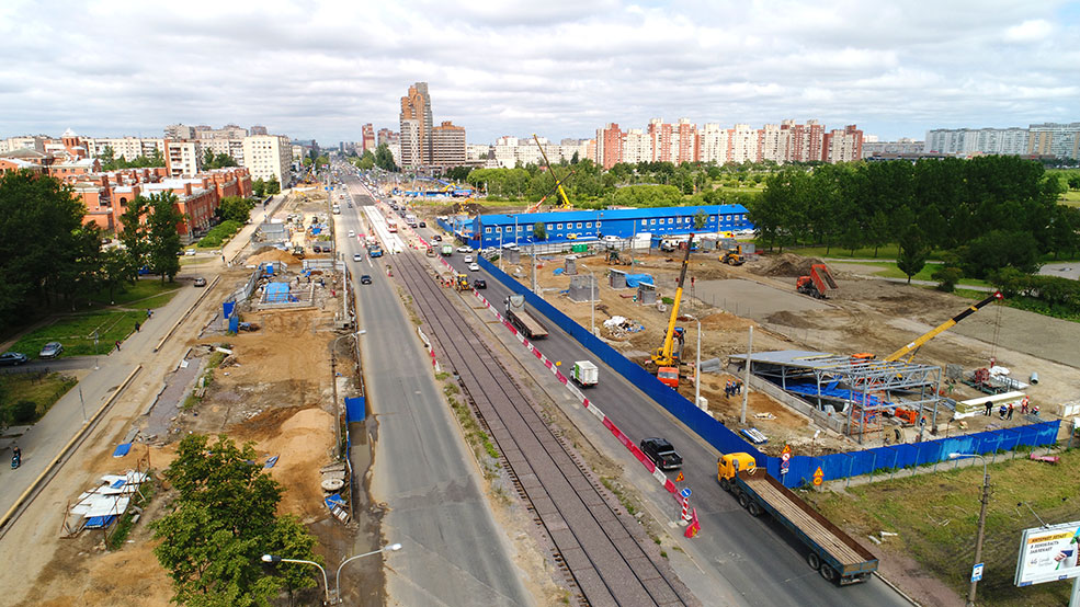 Запущен пробный поезд метро на Фрунзенского радиусе в Петербурге