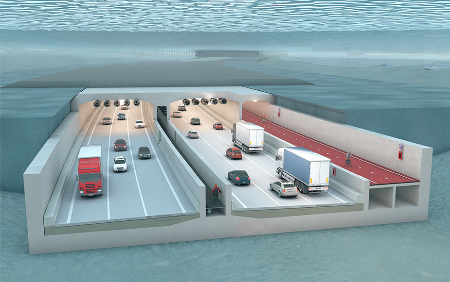 В Антверпене построят подводный тоннель за 570 миллионов евро
