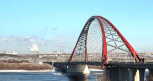 Фото - мост в Новосибирске